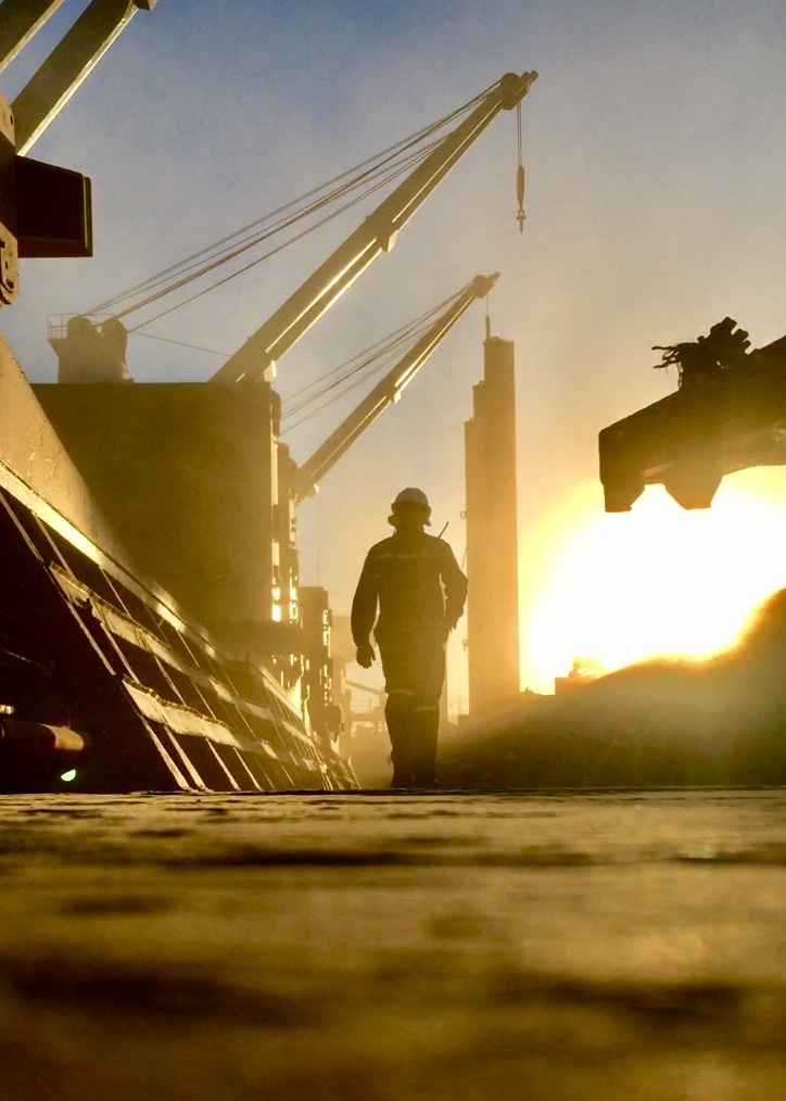 Able Seaman Villavicencio at work, Alassia crew photography contest